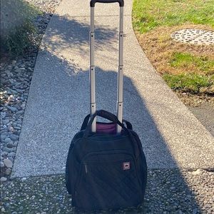 Delsey Quilted Paris Roller Bag